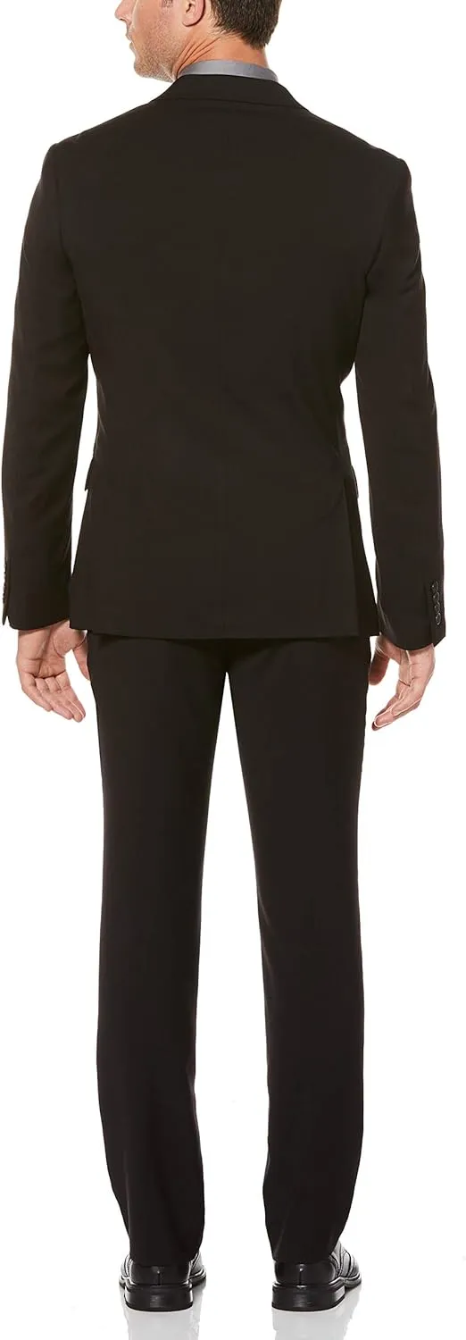 Perry Ellis Men's Slim Fit Solid Stretch Jacket