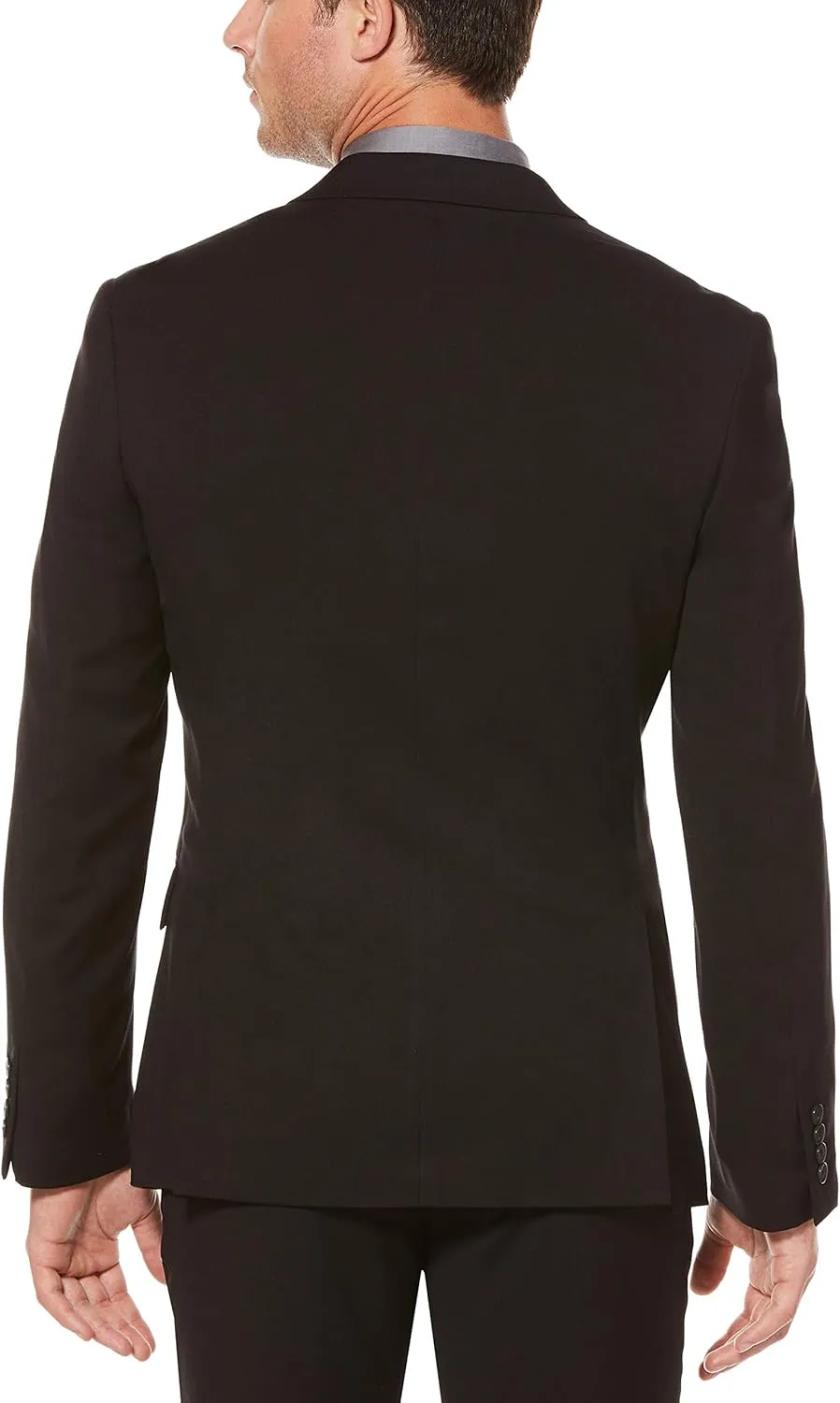 Perry Ellis Men's Slim Fit Solid Stretch Jacket