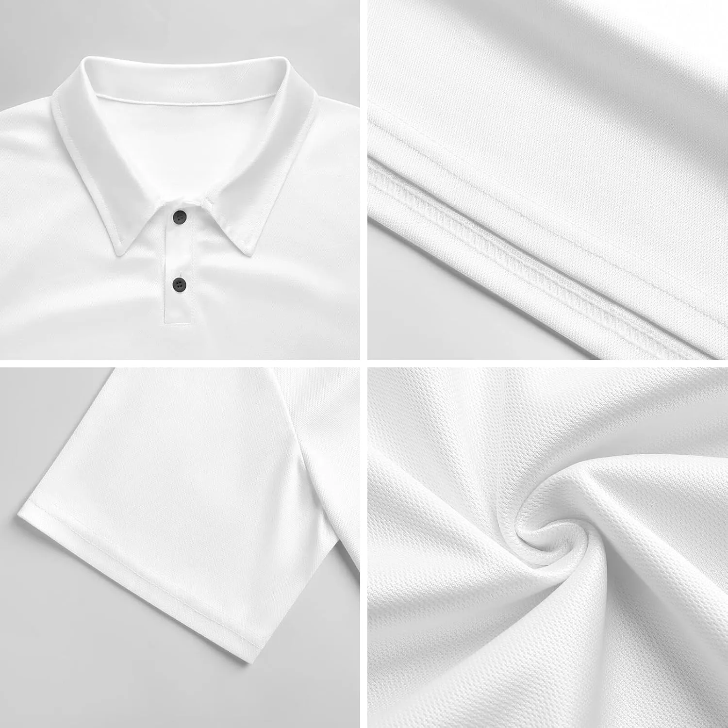 Polo Athletic Shirts for Women Button Down Short Sleeve Tops Quick Dry Resistant Moisture Wicking Golf Polo