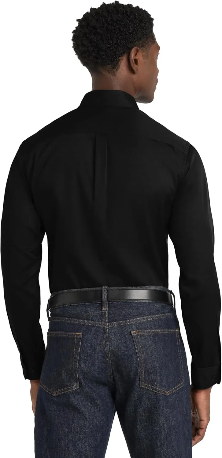 Port Authority Men's SuperPro React Twill Long Sleeve Button-Down Shirt