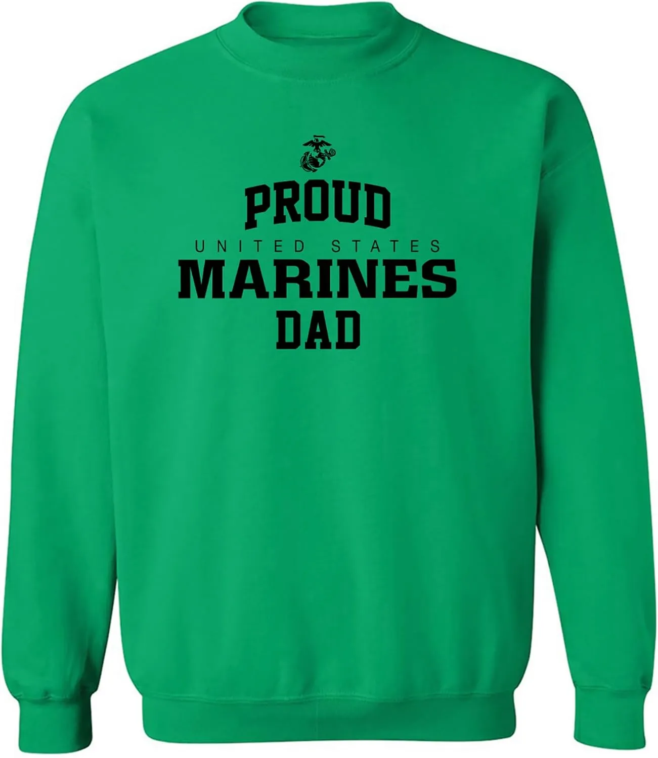 Proud Marines DAD Crewneck Sweatshirt