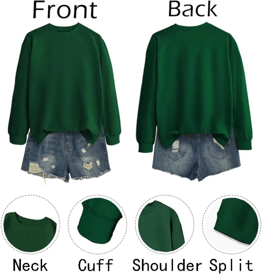 Reading Book Sweatshirt Women Let's Read Graphic Long Sleeve Shirts Crewneck Teacher Library Bookish Pullover Tops