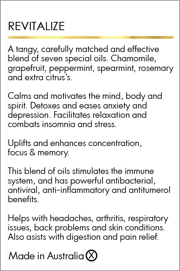 Revitalize 100% Pure Essential Oil