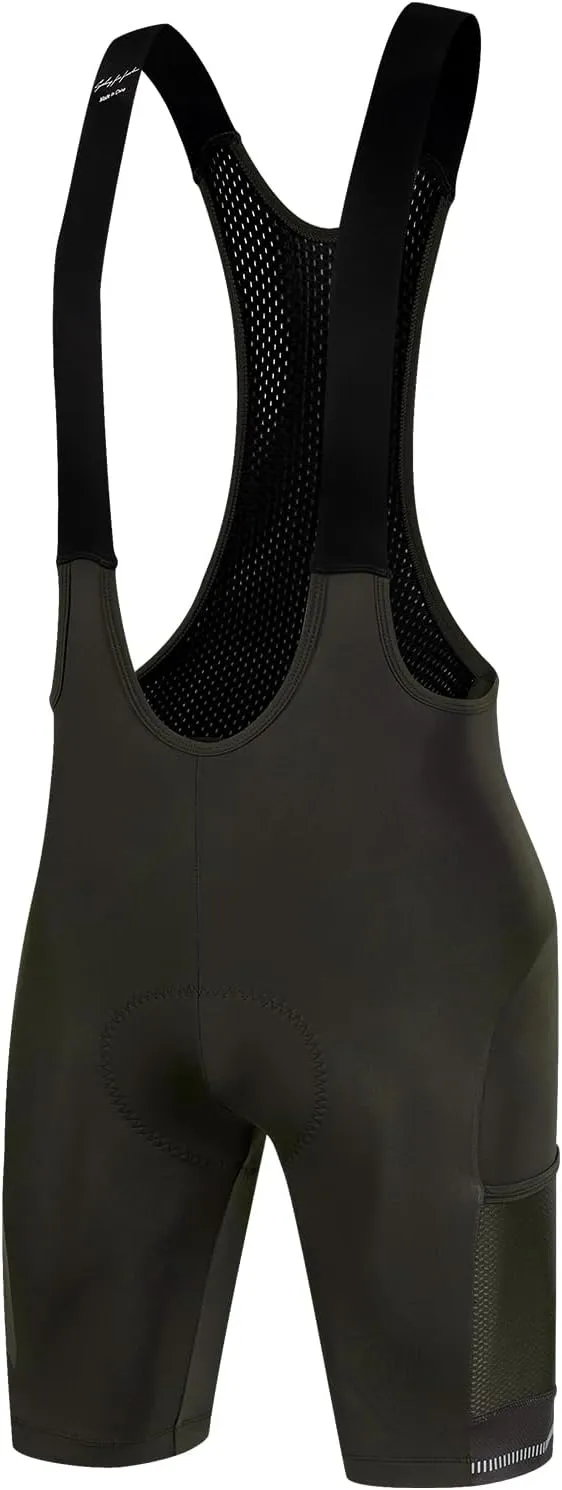 Santic Men's Cycling Bib Shorts 4D Padded Breathable Road Bike Cycling Bibs Biking Bicycle Gel Long Travel