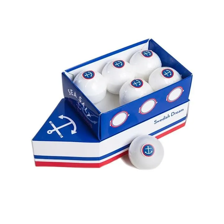 Sea Salt Foaming Bath Bomb Boat