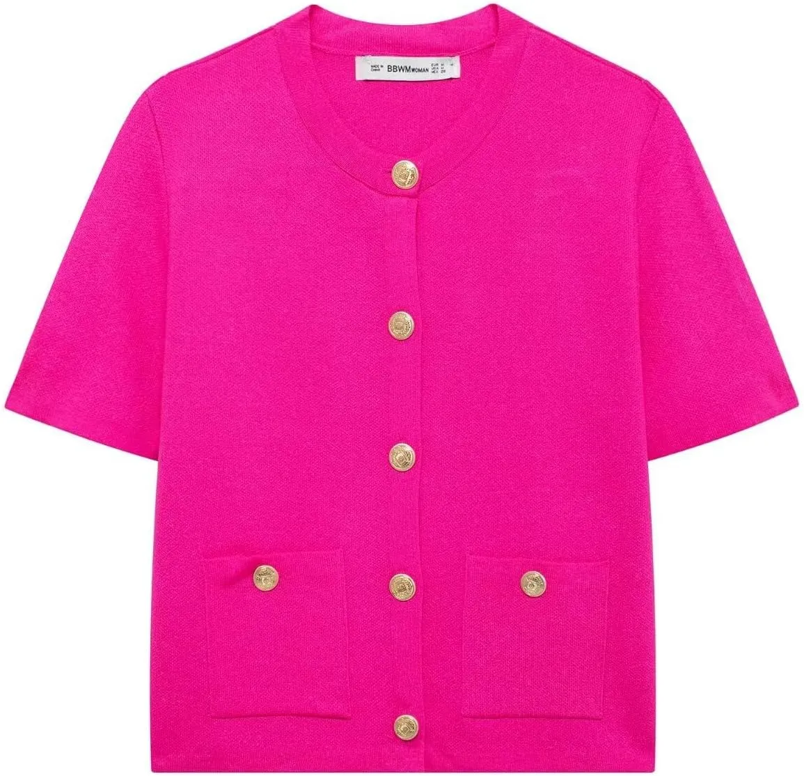 Short Sleeve Cardigans for Women Knitted Crop Cardigan Button Up Cardigan for Work Casual Old Money Aesthetic