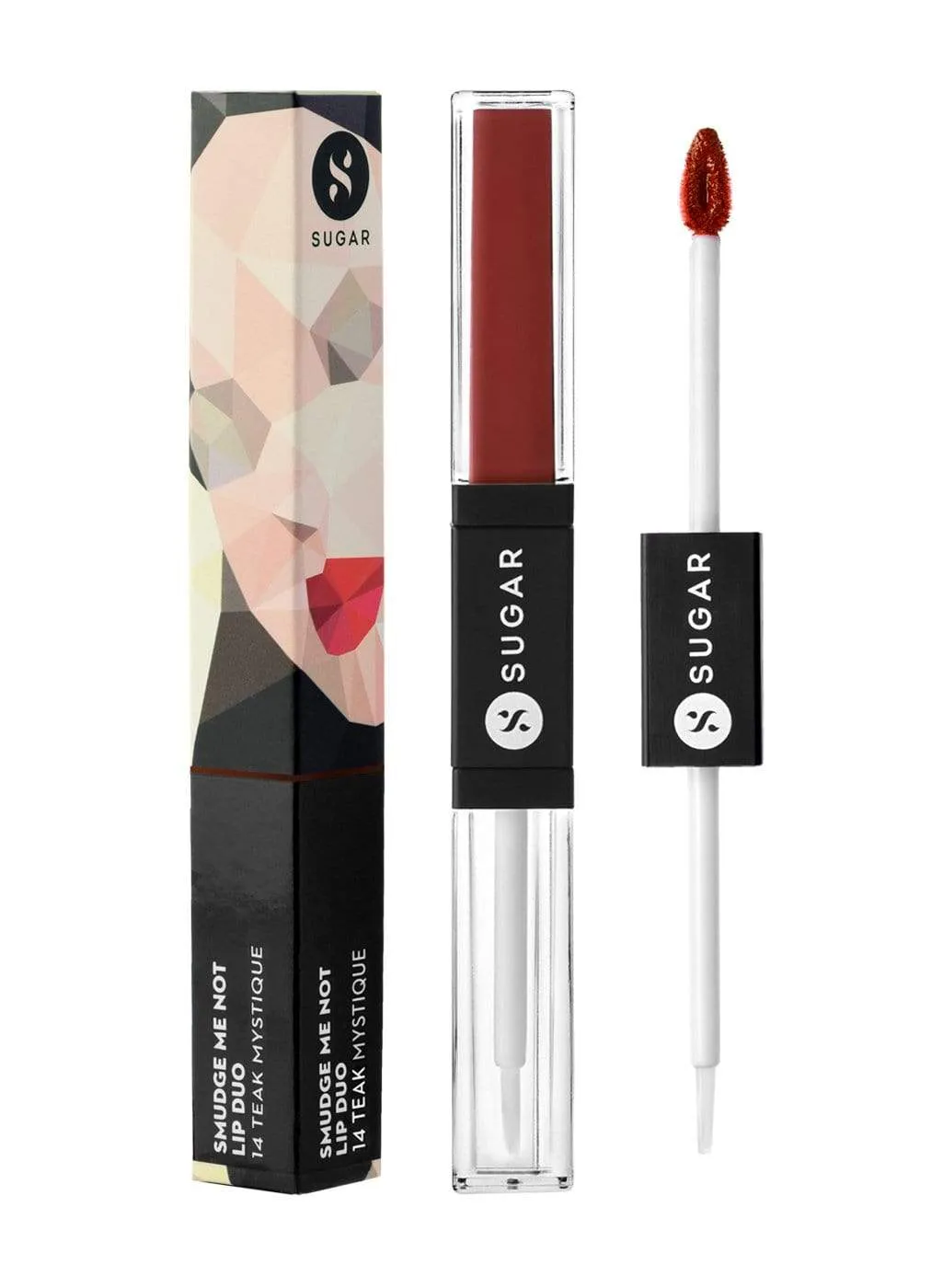 Smudge Me Not Lip Duo - 14 Teak Mystique