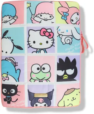 Sonix x Sanrio | Puffy Laptop Sleeve | 15-16 Inch, Quilted Pillow Puffer Laptop Carrying Case, Computer Sleeve | Hello Kitty Grid