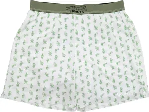 Sprints Mens 2-in-1 Running Shorts, 5 inch Quick Dry Athletic Shorts w/Pockets, Breathable, 4-Way Stretch for Gym & Workout
