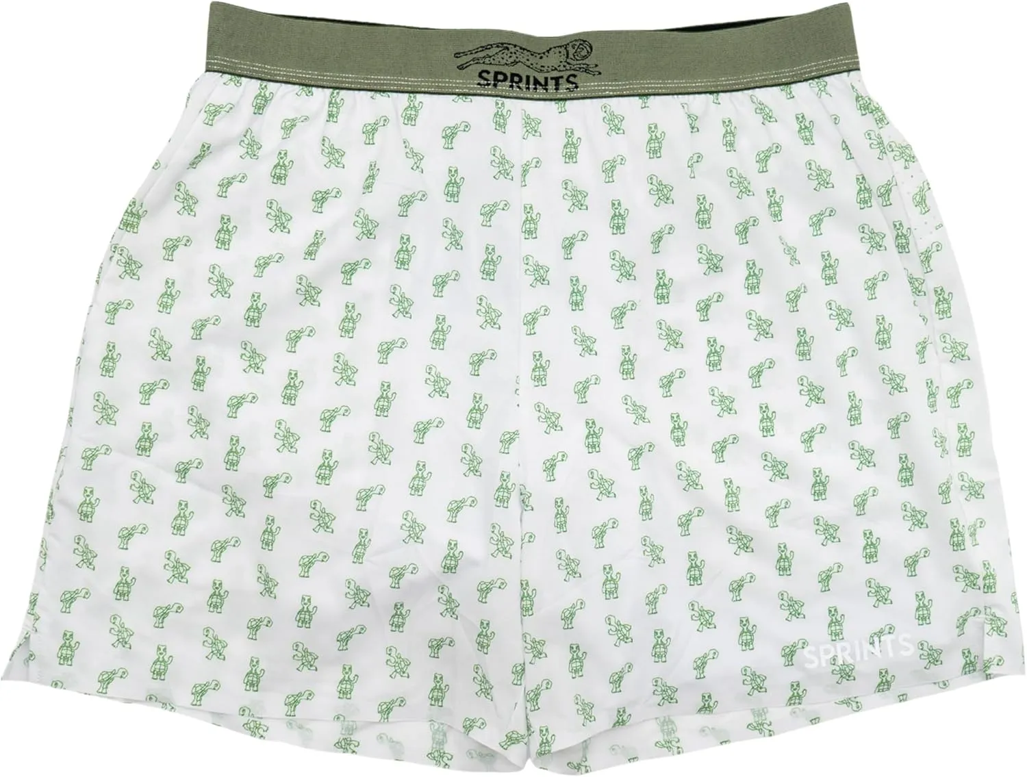 Sprints Mens 2-in-1 Running Shorts, 5 inch Quick Dry Athletic Shorts w/Pockets, Breathable, 4-Way Stretch for Gym & Workout