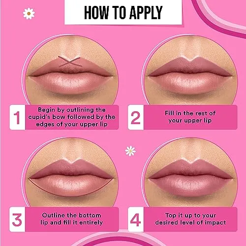 SUGAR POP Satin Matte Lipstick - 10 Rose (Soft Pink) - 3 gm - Infused with Vitamin E, Shea Butter & Jojoba Oil l Ultra Pigmented, Hydrating, Weightless Formula