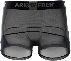 Valentine's Day Men's Boxer Briefs Men's Underwear Mesh Breathable Trunk Low Rise Cool Boxers Lips Printed Shorts