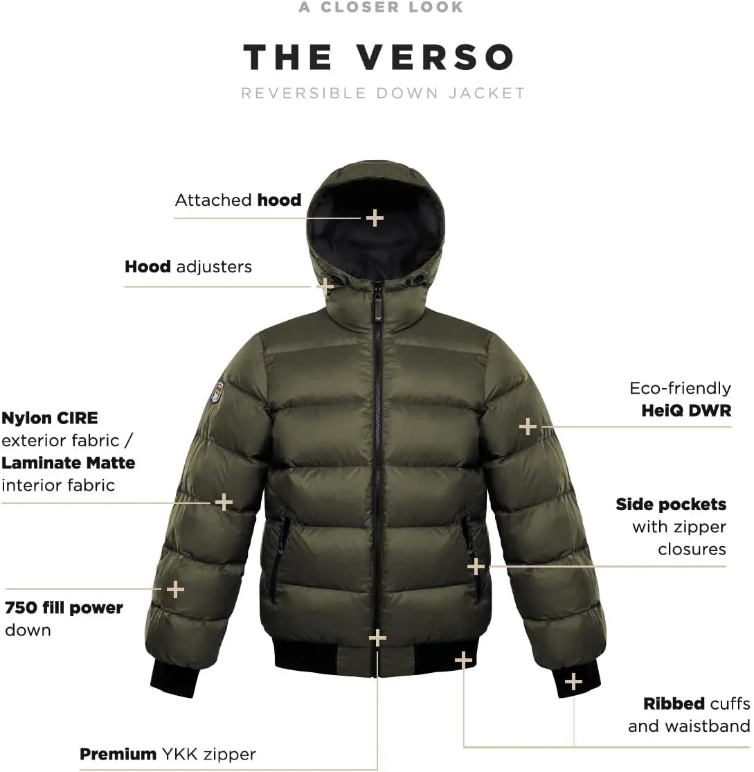 Verso Men's Reversible Down Jacket