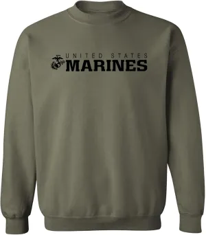 zerogravitee United States Marines Crewneck Sweatshirt